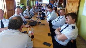 Hasiči přihlíželi řízení zásahů v Polsku