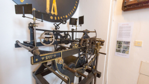Návštěvníky v Severočeském muzeu přivítá hodinový stroj