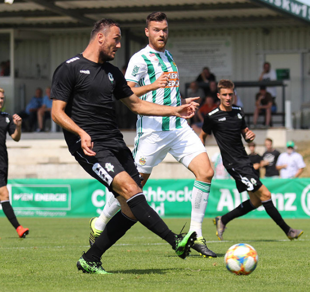 Jablonec těsně prohrál s Rapidem