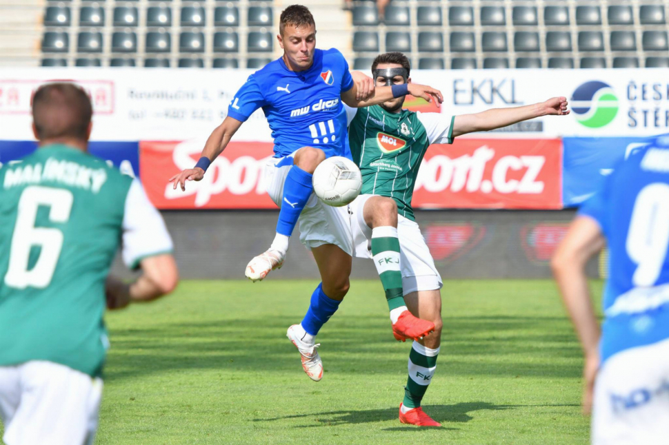 Jablonec doma porazil Baník gólem chvíli před koncem