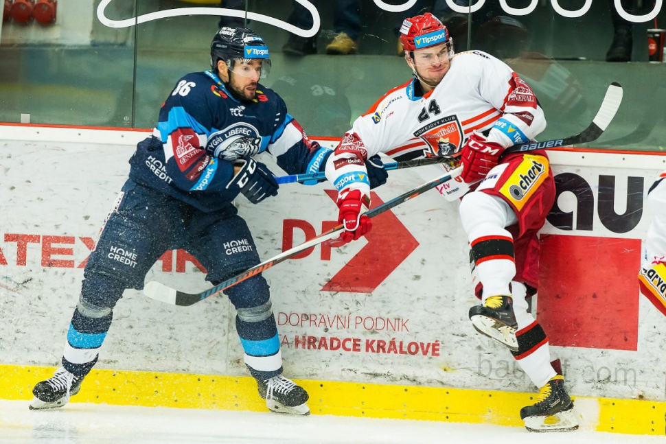 Liberec vyhrál v Hradci